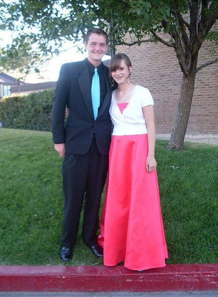 Sarah and I getting ready for homecoming!